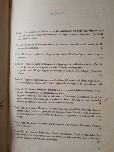Biología 2do Año Ed Natura / Gerardo Yepez Tamayo (Usado)