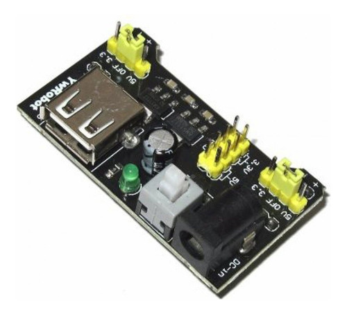 Fuente Para Protoboard 5v 3.3v Salida Usb Mb102 Arduino Ptec