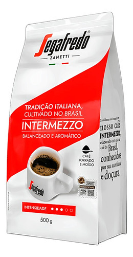 Café Intermezzo Torrado E Moído Segafredo Zanetti - 500g