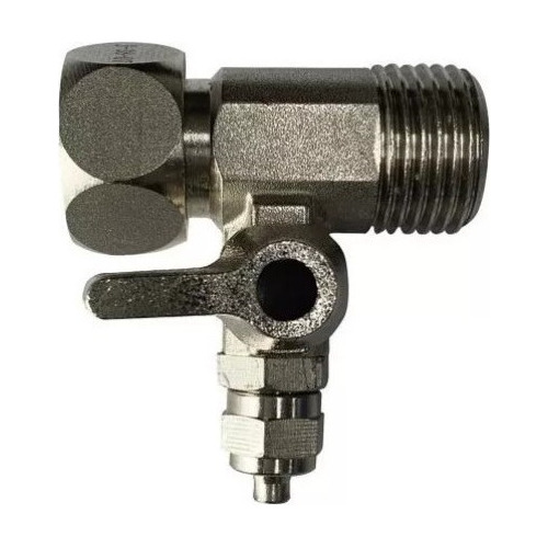 Llave Conexión De Derivacion 1/2 X1/4   (valvula De Paso)