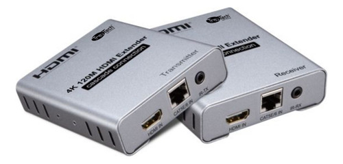 Extensor Activo Hdmi Vía Ethernet Trautech Full Hd De 120 Mt