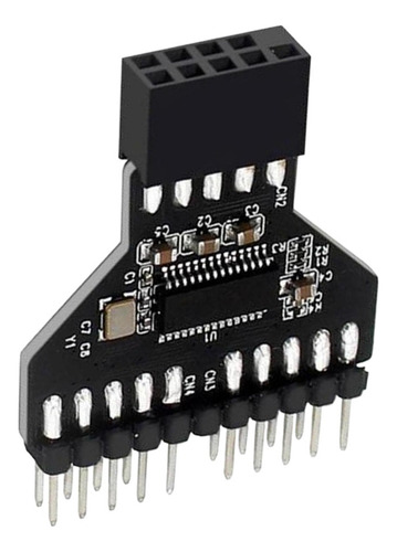 Placa Base Usb 2.0, Conector Usb De 9 Pines, Hembra, 1 A 2,