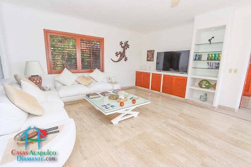 Cad Casa Virgo. Hermosa Casa Con Terraza Con Asoleadero, Alberca Y Vista Al Mar