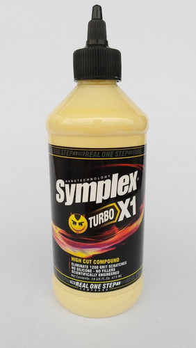 Pulitura Symplex Turbo  Es Un 3 En 1. 16oz O 1/2 Litro