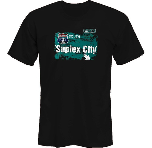 Remeras Brock Lesnar Suplex City Red Lucha Libre