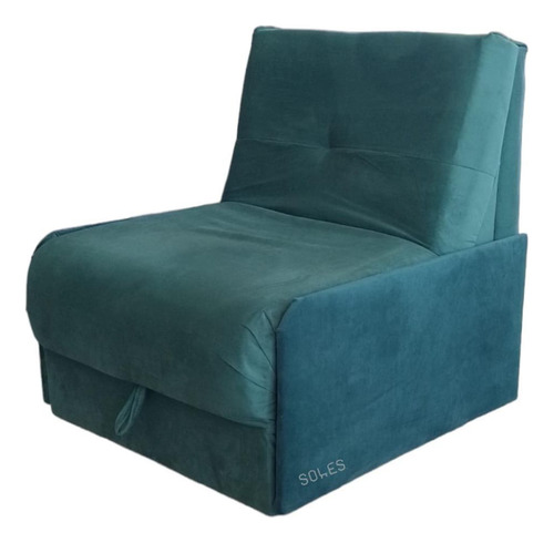 Sofa Cama 1 Plaza Tapizado Premium Pana + Envio