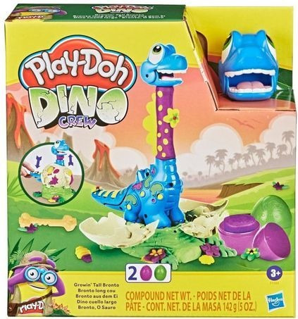 Play Doh - Dino Cuello Largo - Dino Crew - 142 Grs - Hasbro 
