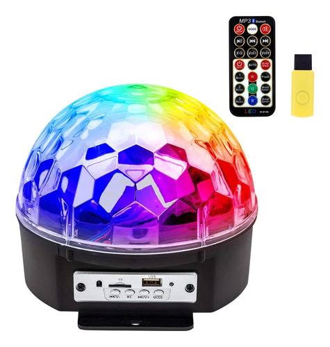 Bola Parlante Disco Luces Rgb Bluetooth Audioritmica