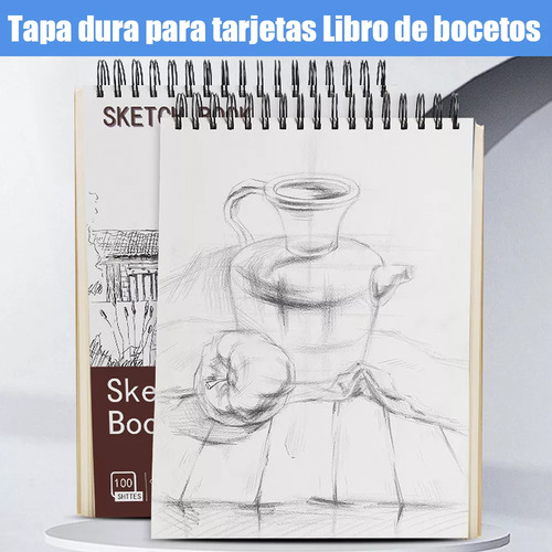 Cuaderno A4+ De Boceto Y Dibujo 200 Páginas Blank Sketchbook