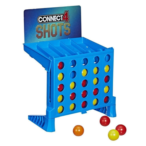 Connect 4 Shots Hasbro Gaming E3578 Juego De Mesa 4 En Línea