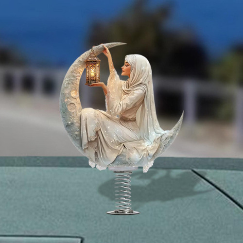 Figura La 2d, Adorno Para El Salpicadero Del Coche,