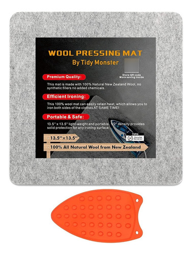 Wool Pressing Mat For Quilting 100% New Zealand Wool Por Aaj
