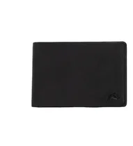 Comprar Billetera Rusty Busted Leather Wall Negro Hombre