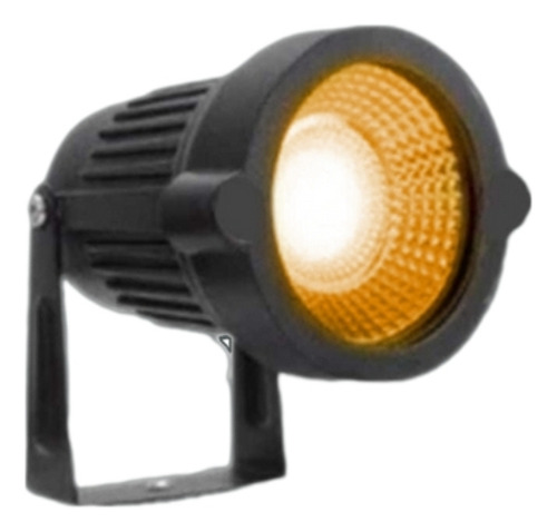 Kit 8x Spot Led 5w Ambar Bivolt A Prova Dágua Ip65 Decor Léd