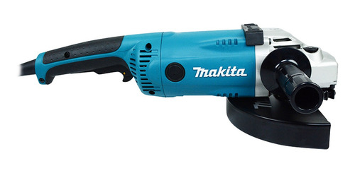 Esmeriladora angular Makita GA9020 color turquesa 2200 W 127 V + accesorio
