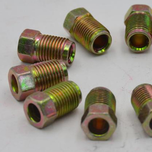 Imagen 2 de 8 de Tuercas Duraderas De Tornillo De Tubo De Freno Hueco De 10