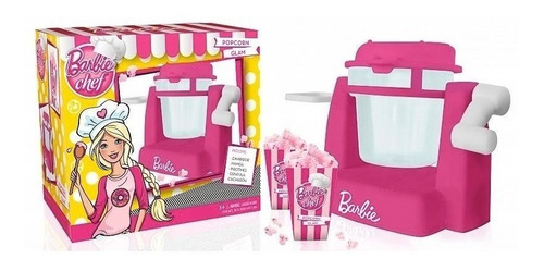 Barbie Set Pochoclera Popcorn Glam Faydi En Casa Valente