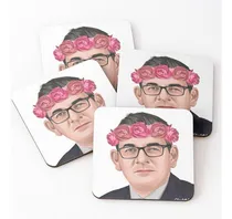 Comprar Set Posavasos Daniel Andrews Corona De Flores Calidad Premiu