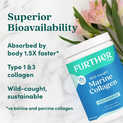 Péptidos De Colágeno Marino En Polvo Sin Sabor Sostenible Ti