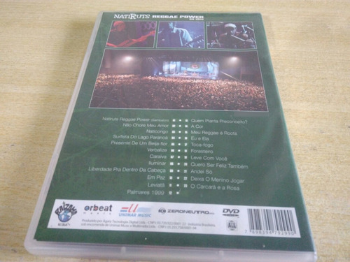 Dvd Natiruts - Reggae Power Ao Vivo - 2006 (Usado)