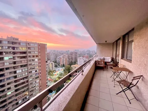 Oferta - Excelente Departamento Amoblado En Las Condes