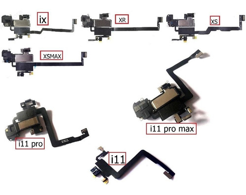 Flex Sensor Proximidad Auricular Microfono  iPhone 11