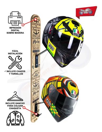 Perchero para casco y chamarra sale