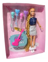 Comprar Muñeca Tiny Rockstar Muñeca Camisa Jean Con Accesorios 30cm
