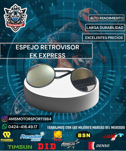 Espejo Retrovisor Ek Express