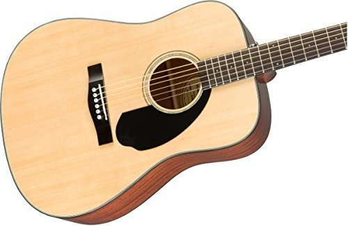 Fender Cd60s Dreadnought Guitarra Acustica Paquete Natural
