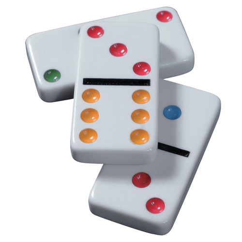 Domino Seis Colores En Lata Spin Master