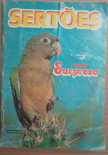 Sertões Nestlé Surpresa - Livro Ilustrado Incompleto (Usado)