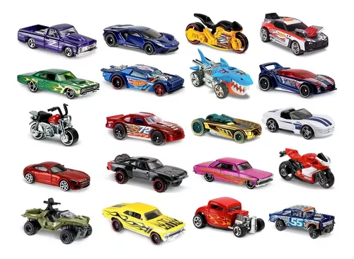 Carrinhos Hot Wheels - Sortidos - Originais 10 Unidades