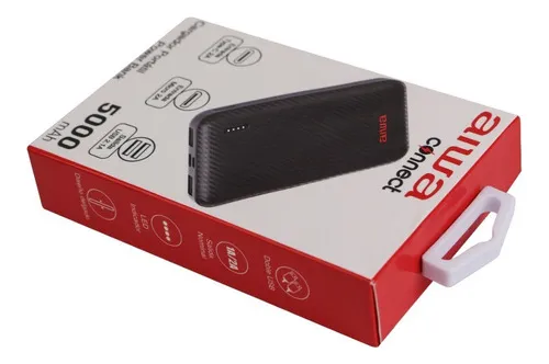 Power Bank Aiwa Cargador Portatil Usb Universal Paw-68