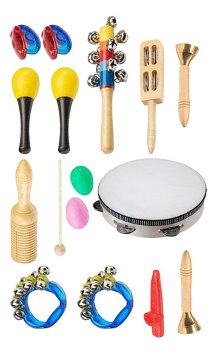 Juego De Instrumentos Musicales Para Niños De 10 Piezas