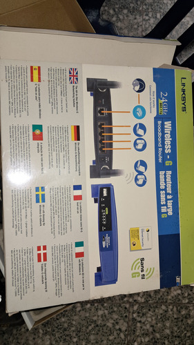 Router Wi-fi Cantv Linksys Cisco Wrt54g Usado