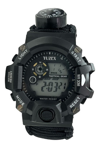 Reloj De Supervivencia Cuerda Paracord Reloj 6 En 1 Pedernal