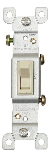 Interruptor Cooper Embutido Sencillo 15a 120v (2 Unidades)