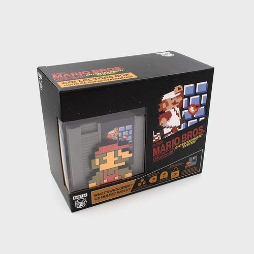 Super Marios Bros. Nes Caja De Coleccionista Box Importado