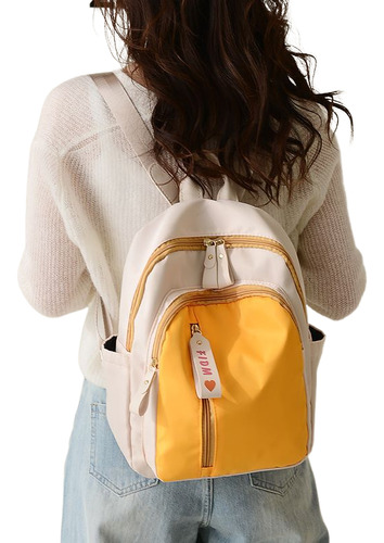 Bolso De Hombro De Tela Oxford De Moda Ligero Con Cruz Diago