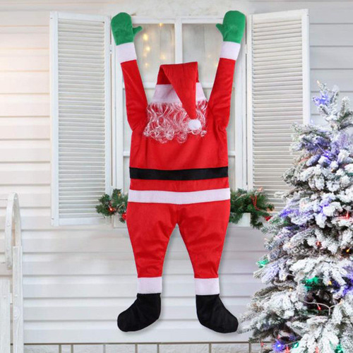 Adecuado Para La Decoración De Papá Noel En Puertas Y Ventan