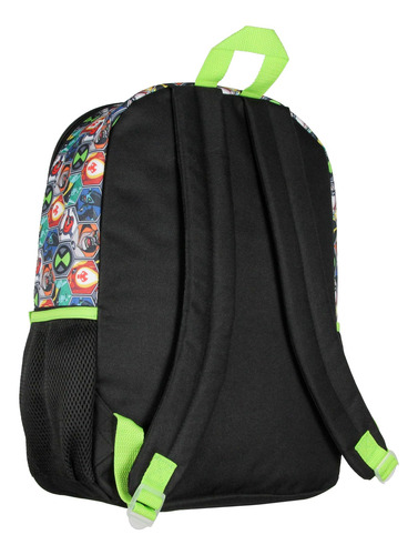 Ben 10 Omnitrix Aliens 5 Piezas Viaje Escolar 16 Mochila