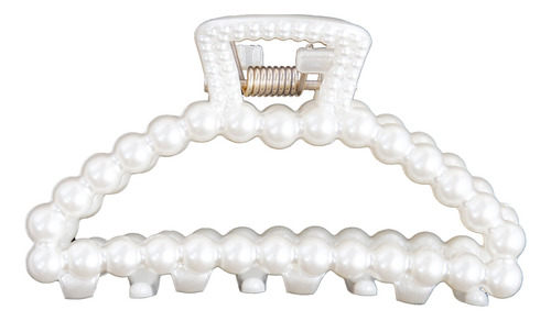 Set De Pinzas Para El Cabello Con Perlas Y Accesorios De Mod