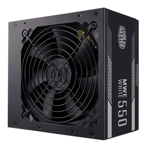 Fonte de alimentação para PC Cooler Master Technology MWE White Series MPE-5501-ACAAW 550W  black 100V/240V