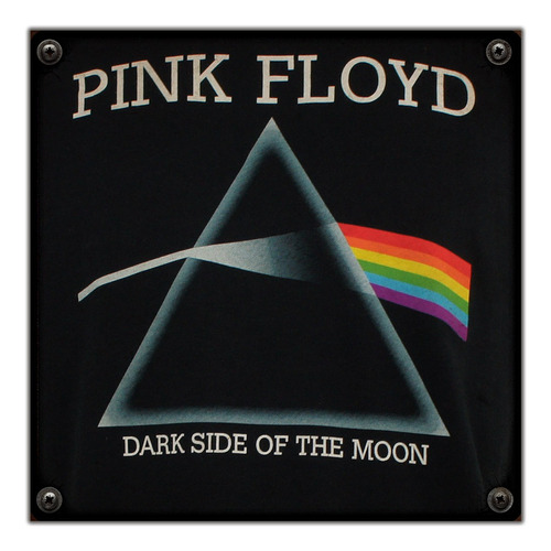 #07 - Cuadro Decorativo Vintage / Pink Floyd / The Dark Side