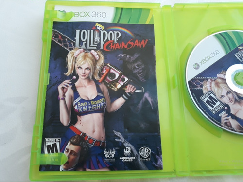 Jogo Lollipop Chainsaw Xbox 360 Original Completo Impecável (Usado)