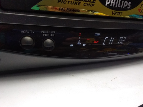 Video Cassete Philips Vr757 Com Controle (Usado)