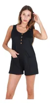 Comprar Mono Mujer Vestido Enterito Monito Morley Con Bolsillo