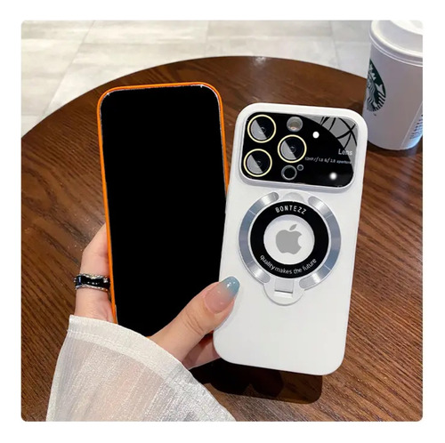 Funda Magsafe Con Soporte De Pc Mate Para iPhone 15 Pro