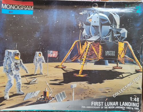 First Lunar Landing - 1:48 Monogram - P/ Montar (7 H)